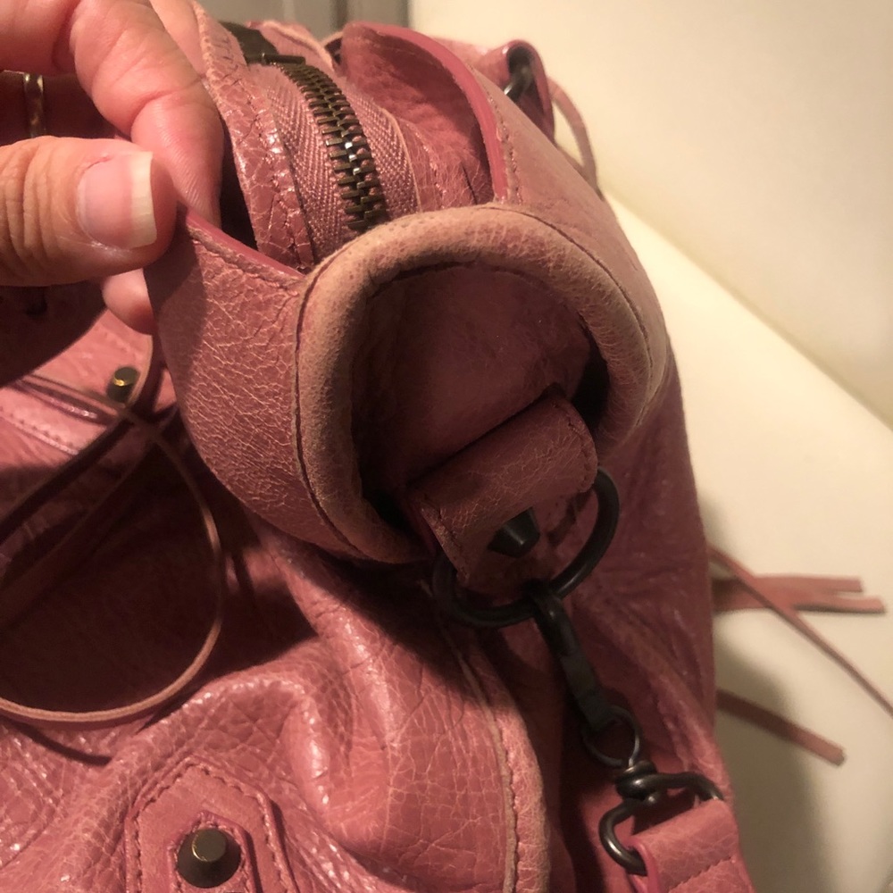 -SOLD- Balenciaga Motorcycle Bag - Picture 5 of 10